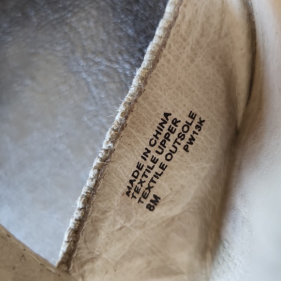 Michael Kors MK Espadrille/Linen Platform Wedge Zip Sandals - Picture 11 of 15